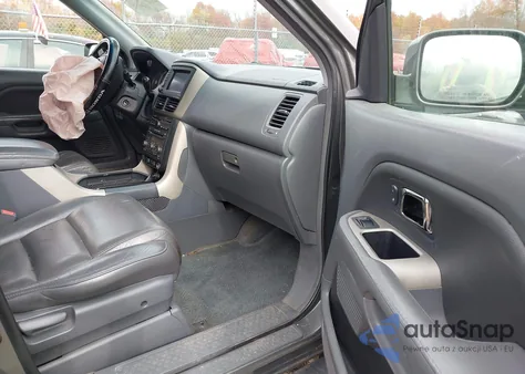 2007 Honda Pilot Ex-L из США, поврежденный, VIN 2HKYF18787H528584